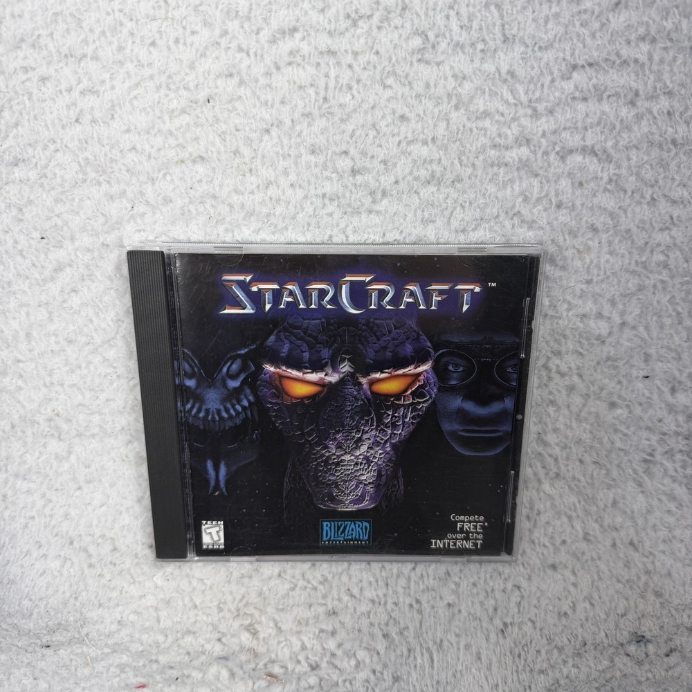 Starcraft Version 1.05 PC Game Windows 2000 98 95 XP ME NT (1998) Case/CD